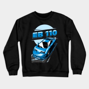 Bugatti EB 110 SkyBlu Crewneck Sweatshirt